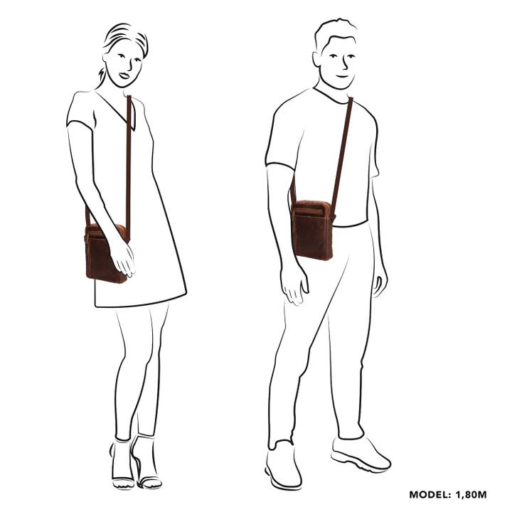 Daniel Ray Hide & Stitches Japura Shoulderbag Cognac