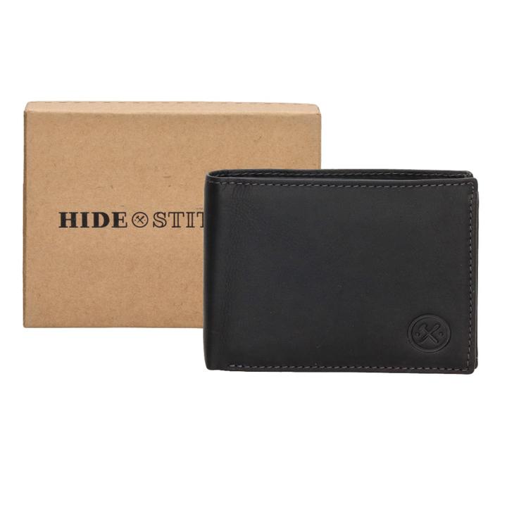 Daniel Ray Hide & Stitches Japura Wallet Black