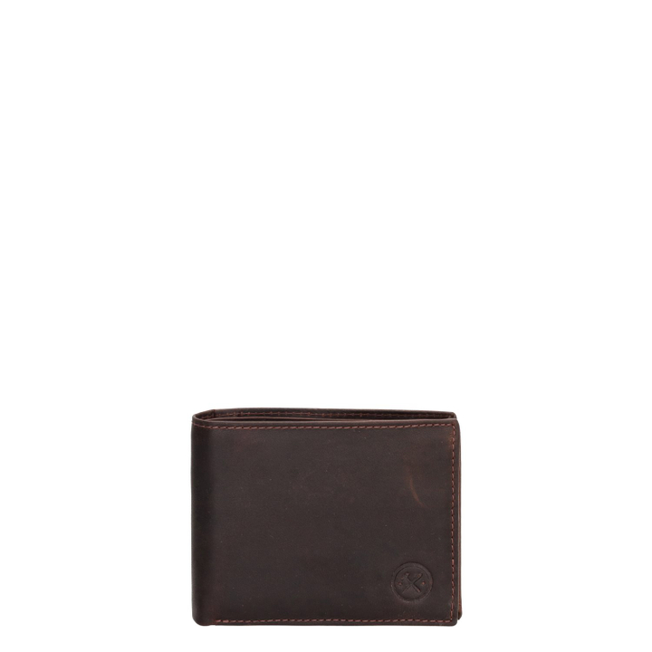 Daniel Ray Hide & Stitches Japura Wallet Darkbrown
