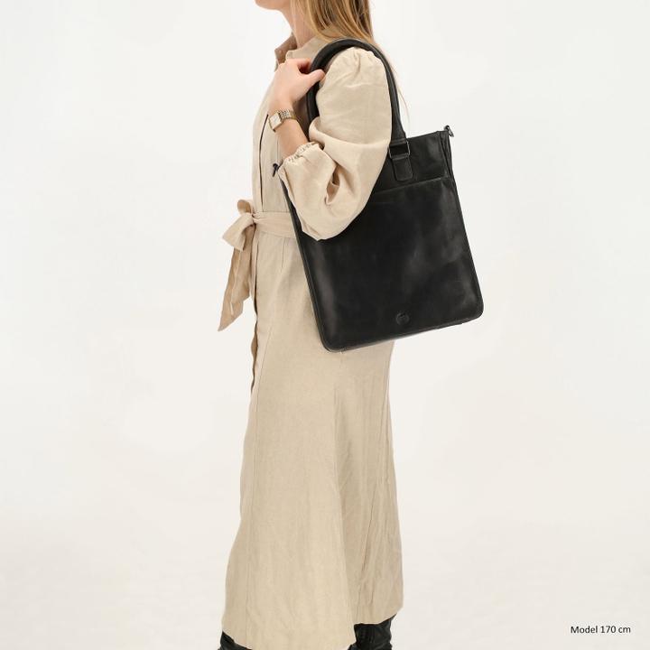 Daniel Ray Hide & Stitches Next Navajo Shopper Black