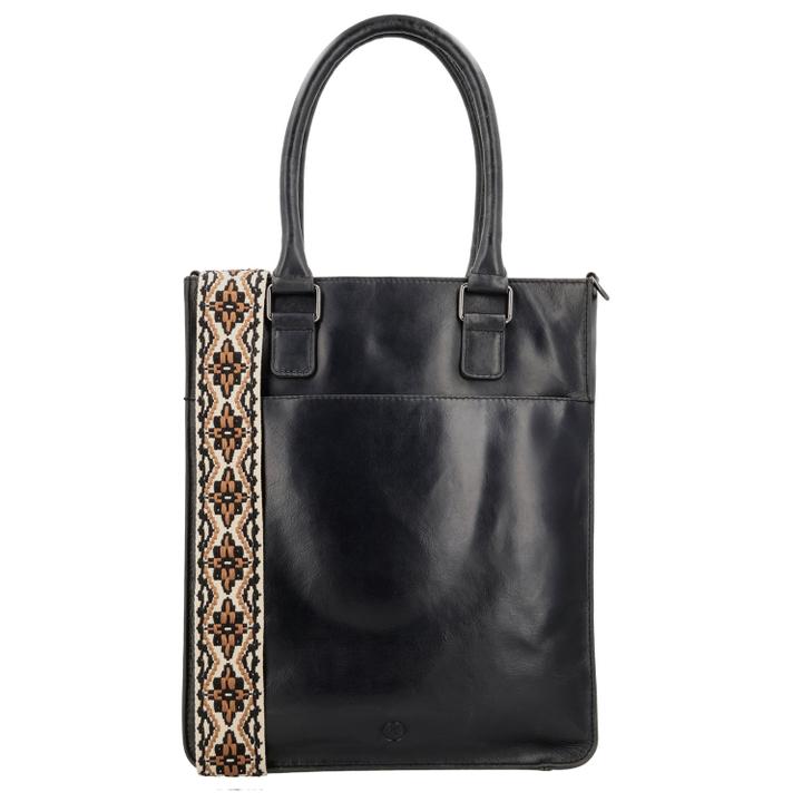 Daniel Ray Hide & Stitches Next Navajo Shopper Black