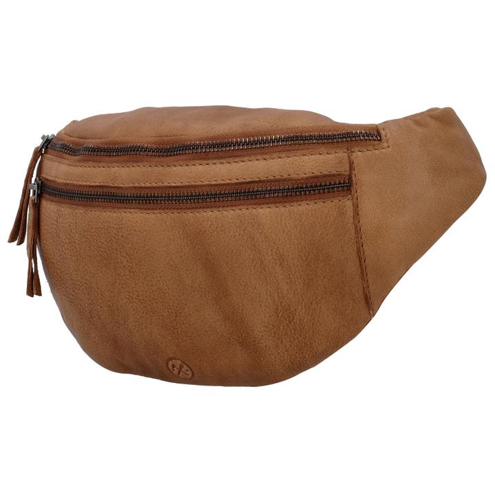 Daniel Ray Hide & Stitches Paint Rock Hipbag Cognac