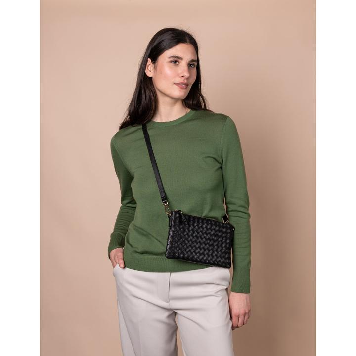 Daniel Ray O My Bag Lexi Clutch Black