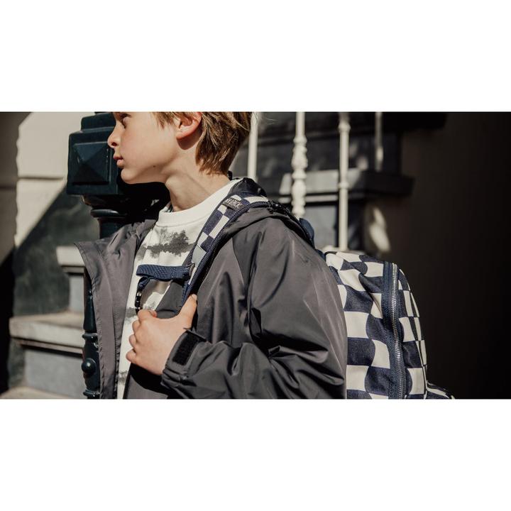 Daniel Ray Pick & Pack Check It Out Backpack L Navy