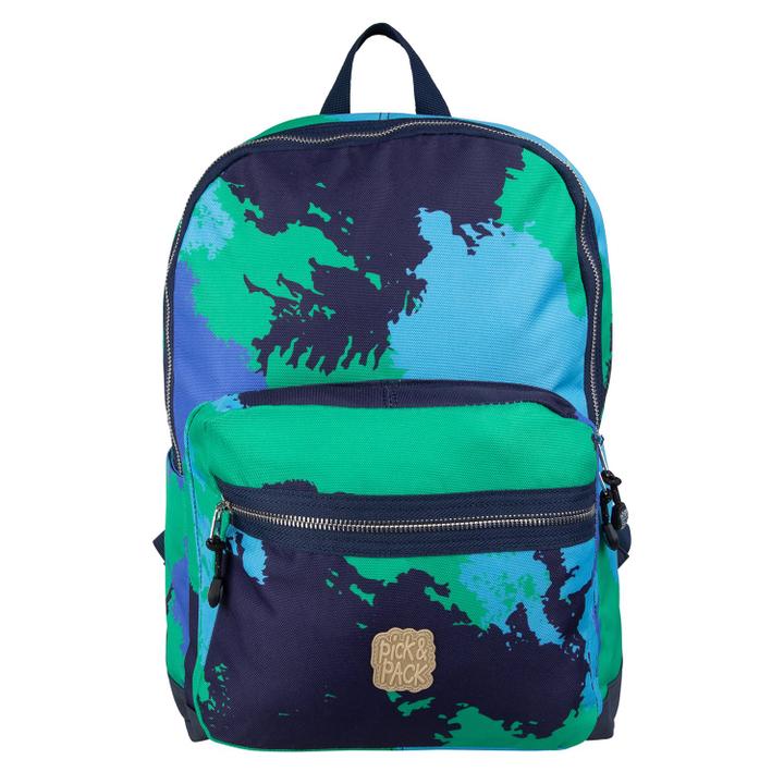 daniel ray Pick & Pack Faded Camo Backpack L blue
