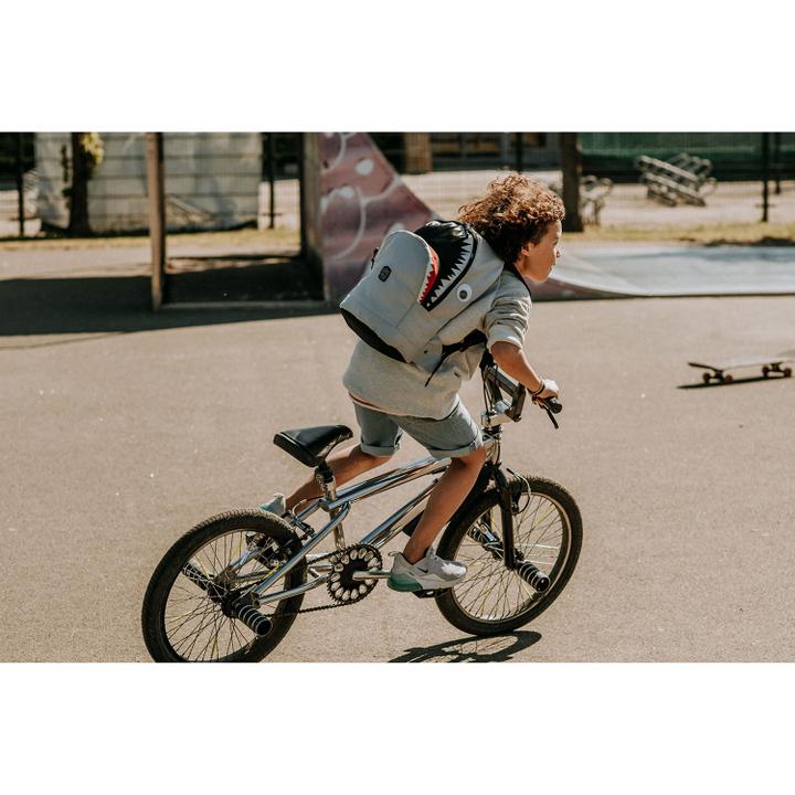 Daniel Ray Pick & Pack Shark Shape Backpack M Navy