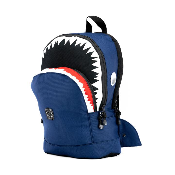 Daniel Ray Pick & Pack Shark Shape Backpack M Navy