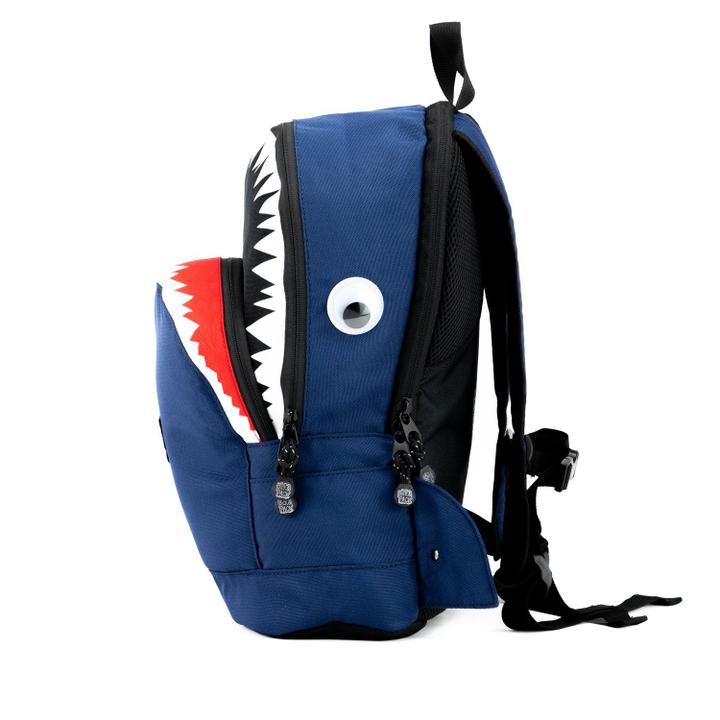 Daniel Ray Pick & Pack Shark Shape Backpack M Navy