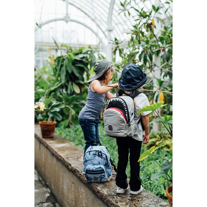 Daniel Ray Pick & Pack Shark Shape Backpack S Grey