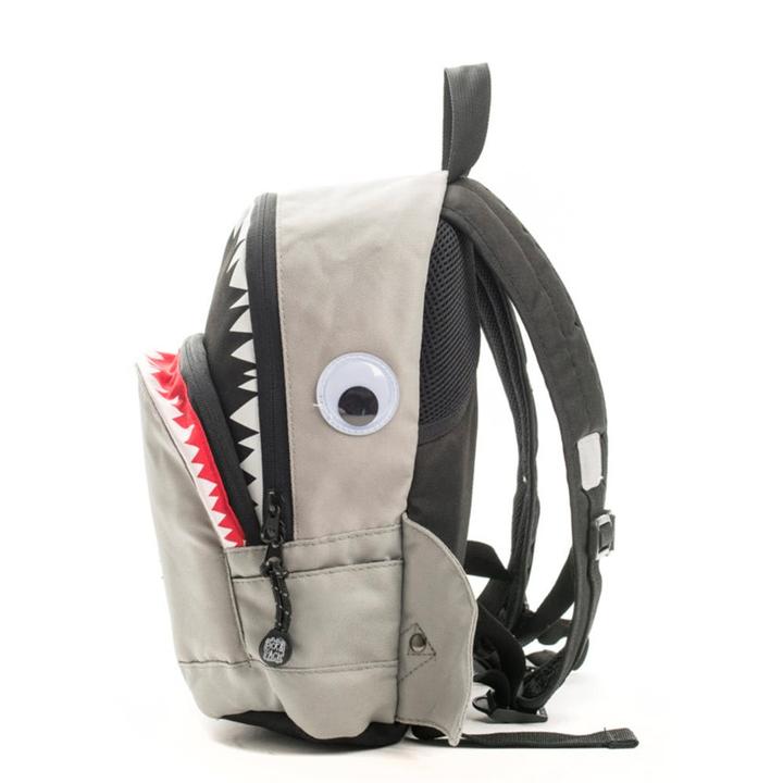 Daniel Ray Pick & Pack Shark Shape Backpack S Grey