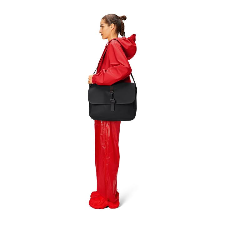 Daniel Ray Rains Messenger Bag W3 Black