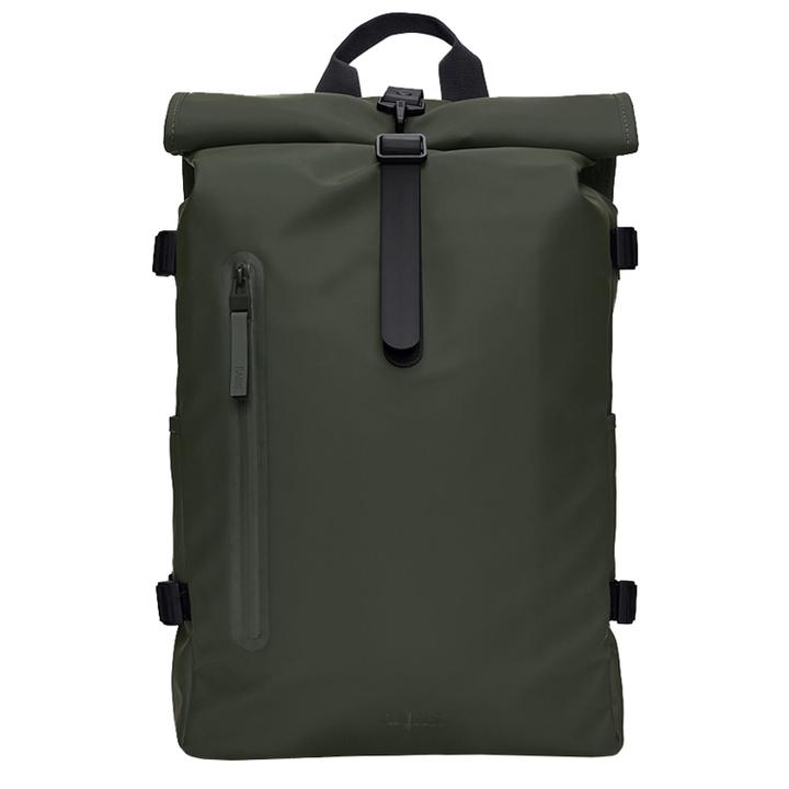 daniel ray Rains Rolltop Rucksack Large W3 green