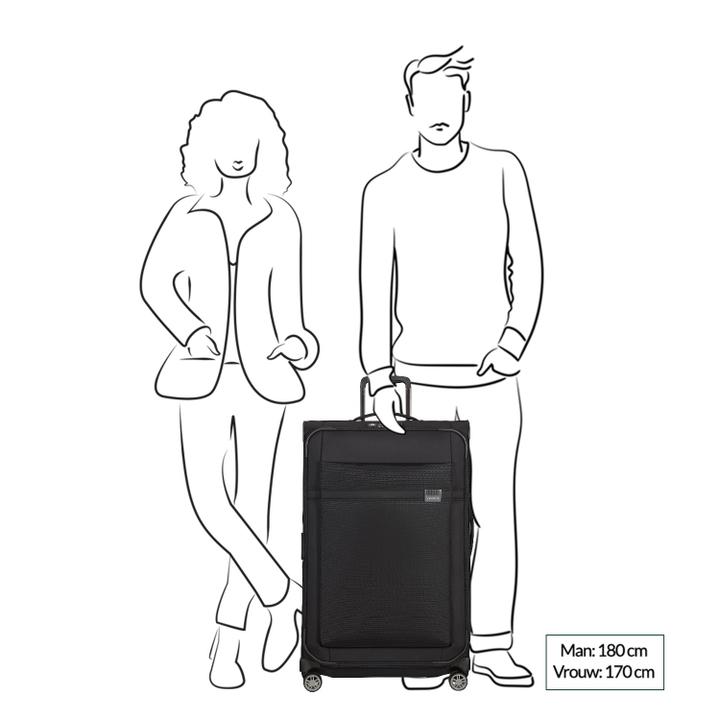 Daniel Ray Samsonite Airea Spinner 78 Exp Black