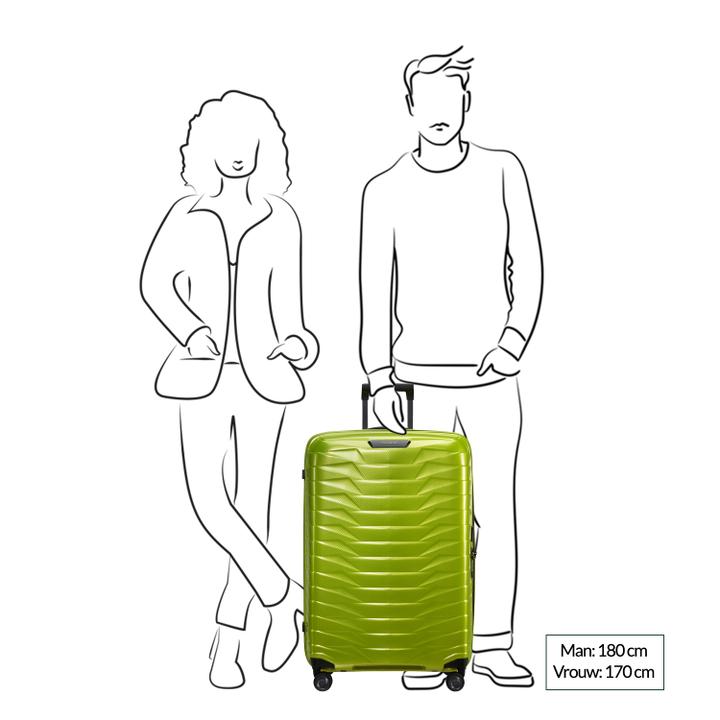 Daniel Ray Samsonite Proxis Spinner 75 Lime