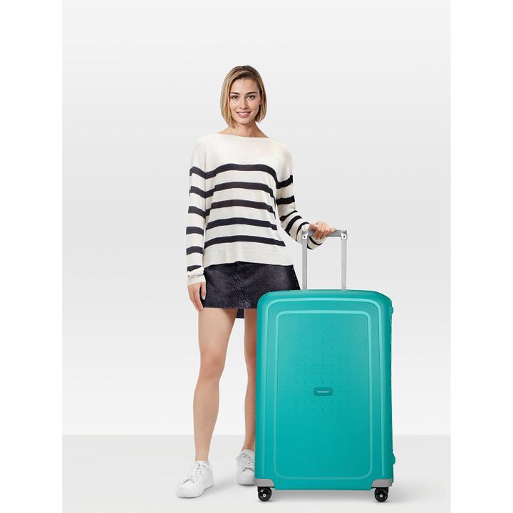 Daniel Ray Samsonite S'Cure Spinner 75 Aqua Blue