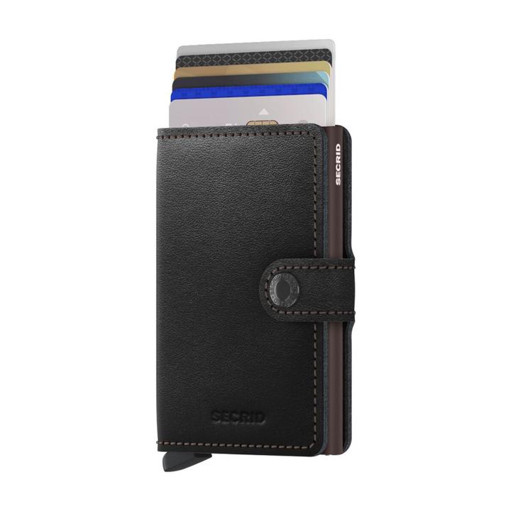 Daniel Ray Secrid Miniwallet Black Brown