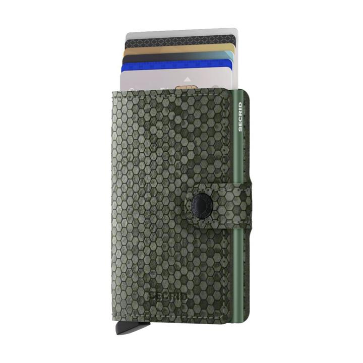 Daniel Ray Secrid Miniwallet Hexagon Green