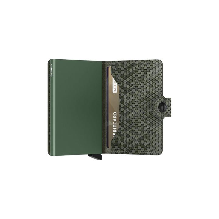 Daniel Ray Secrid Miniwallet Hexagon Green