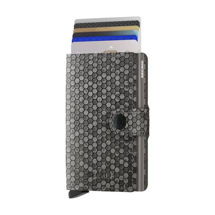 Daniel Ray Secrid Miniwallet Hexagon Grey