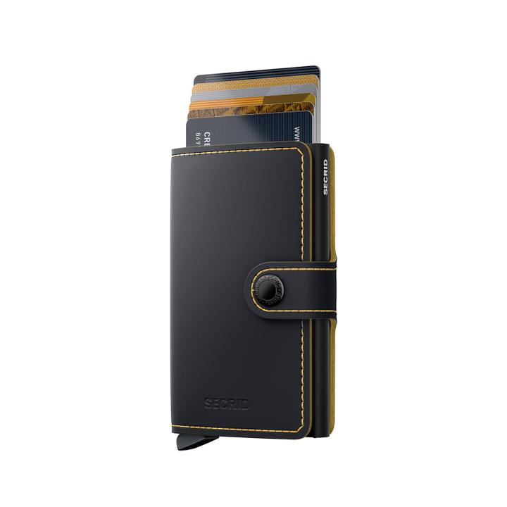 Daniel Ray Secrid Miniwallet Matte Black Ochre
