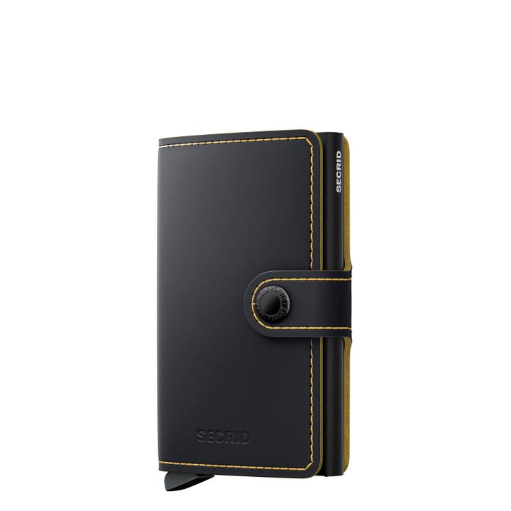 daniel ray Secrid Miniwallet Matte black ochre