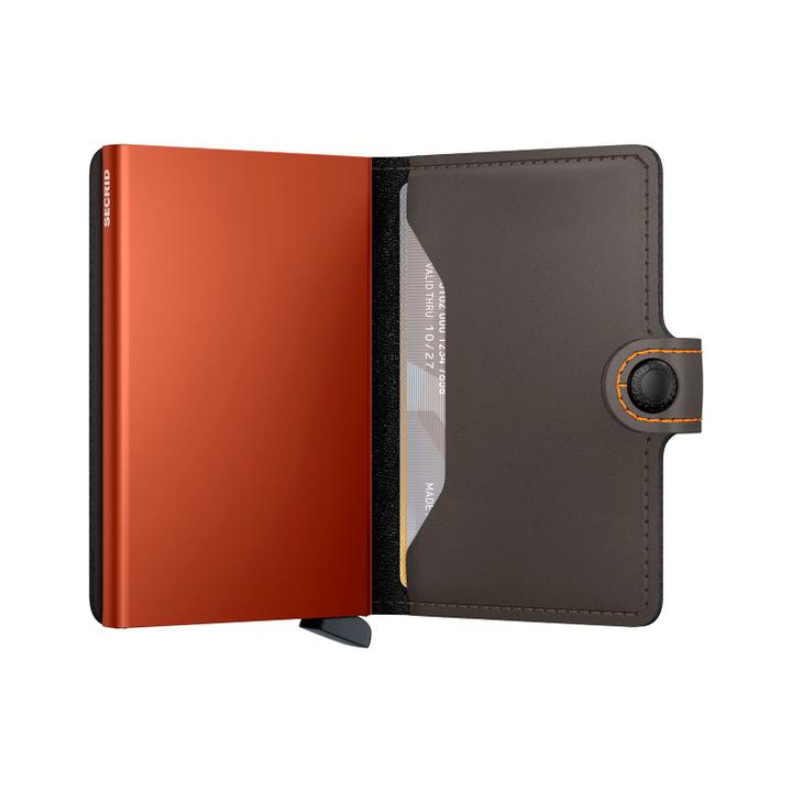 Daniel Ray Secrid Miniwallet Matte Truffle Orange