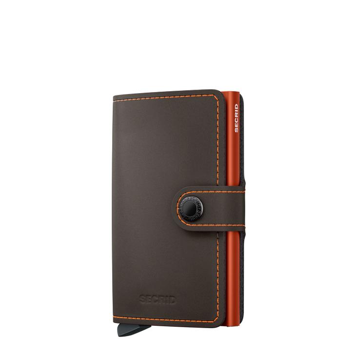 daniel ray Secrid Miniwallet Matte truffle orange