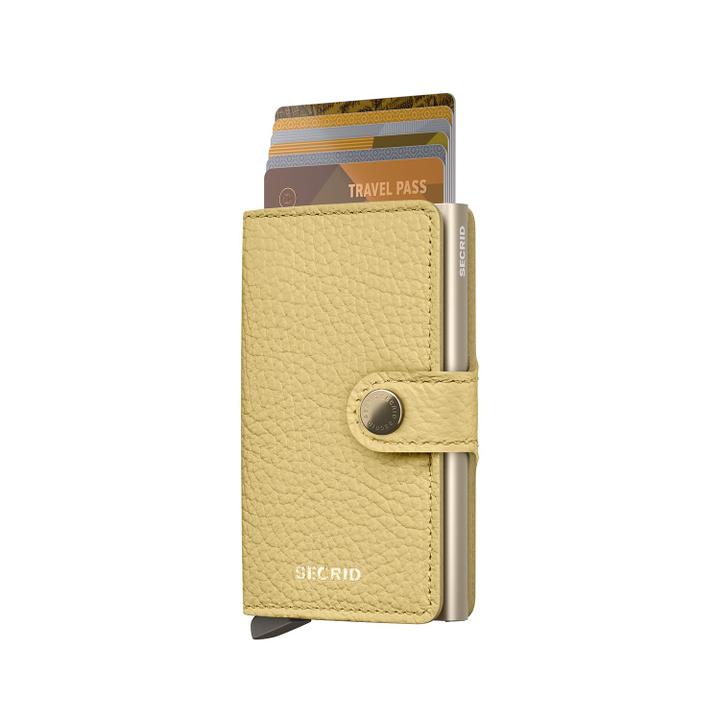 Daniel Ray Secrid Miniwallet Pebble Butter Yellow