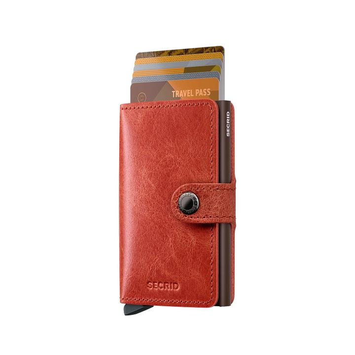 Daniel Ray Secrid Miniwallet Vintage Orange