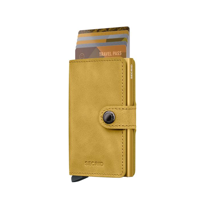 Daniel Ray Secrid Miniwallet Vintage Yellow
