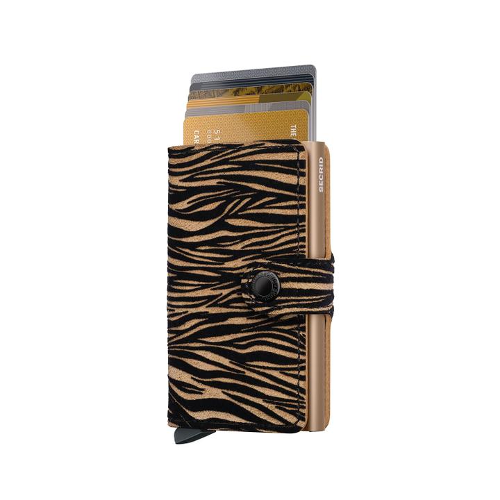 Daniel Ray Secrid Miniwallet Zebra Beige