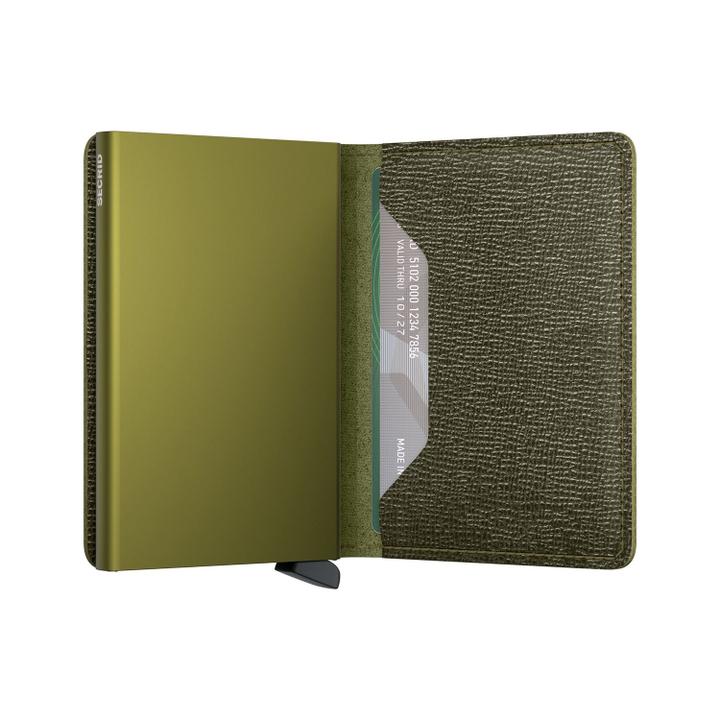 Daniel Ray Secrid Slimwallet Crisple Kelp