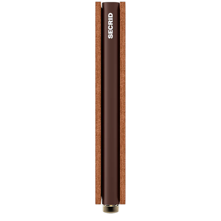 Daniel Ray Secrid Slimwallet Emboss Lines Cognac