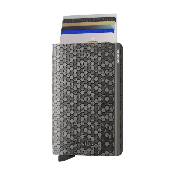 Daniel Ray Secrid Slimwallet Hexagon Grey