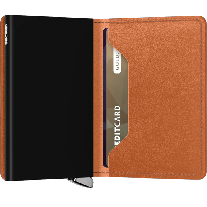 Daniel Ray Secrid Slimwallet Premium Basco Cognac