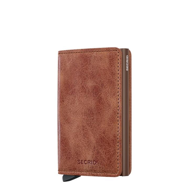 daniel ray Secrid Slimwallet Vintage cognac-brown