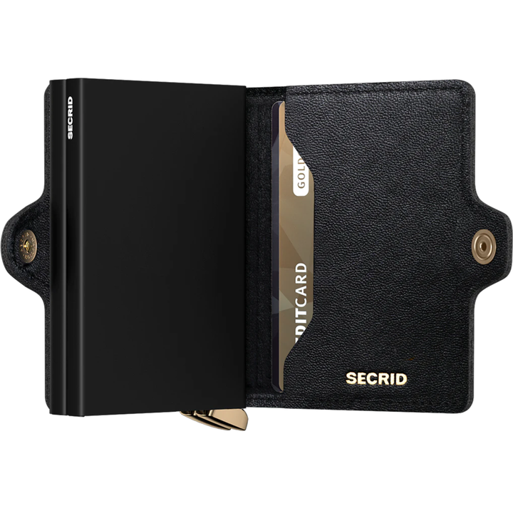 Daniel Ray Secrid Twinwallet Emboss Lines Black