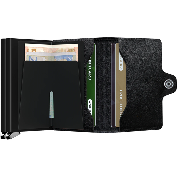 Daniel Ray Secrid Twinwallet Emboss Lines Black