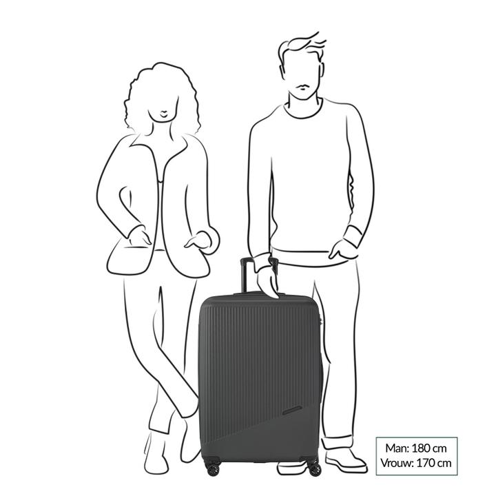 Daniel Ray Travelite Bali 4 Wiel Trolley L Mint