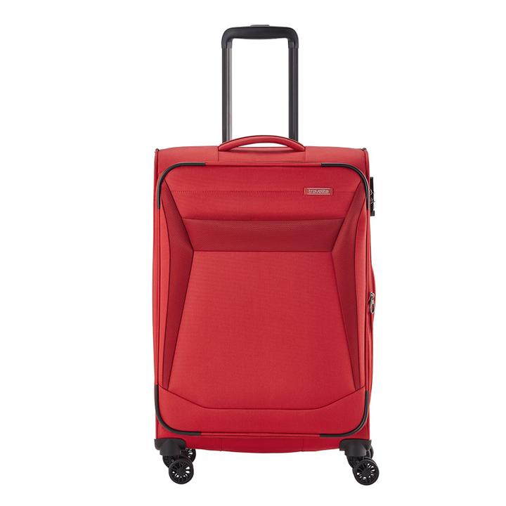 daniel ray Travelite Chios 4 Wiel Trolley M red