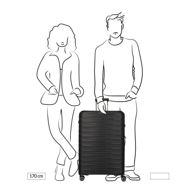 Daniel Ray Travelite Mooby 4w Trolley L Green