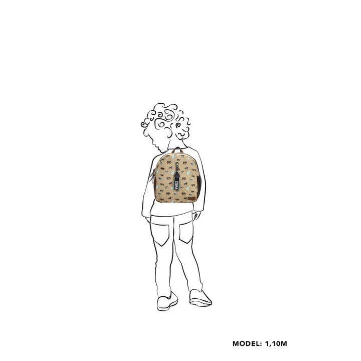 Daniel Ray Zebra Trends Boys Rugzak Safari Camel