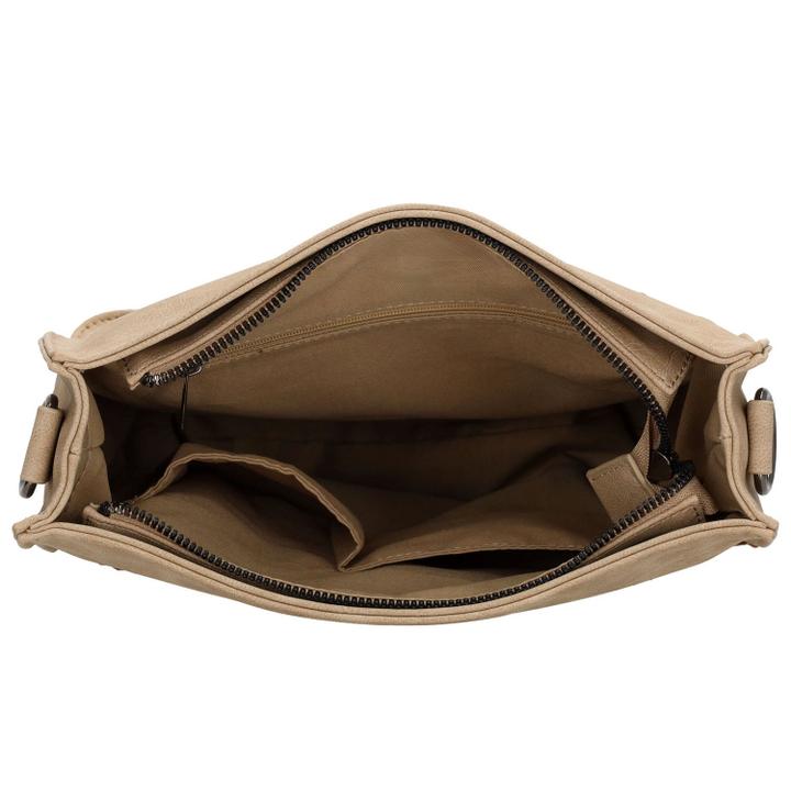 Daniel Ray Zebra Trends Cynthia Crossbody Sand