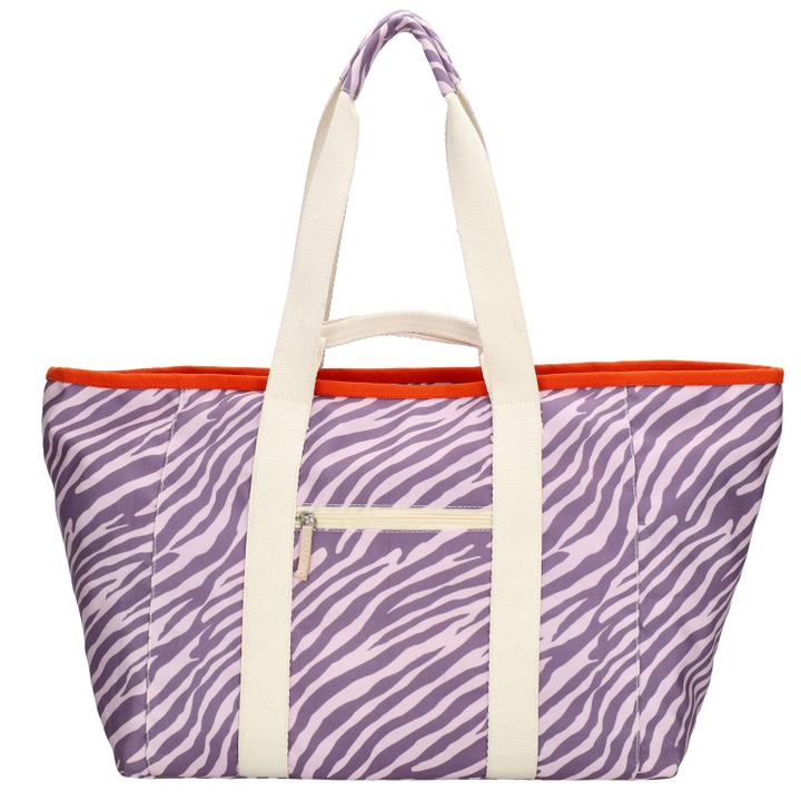 Daniel Ray Zebra Trends Elise Beachbag Lila Zebra