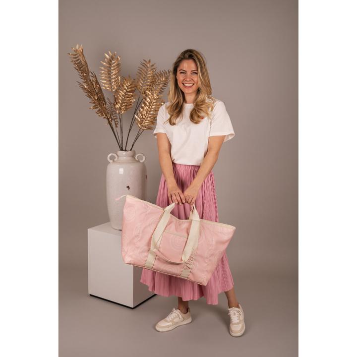 Daniel Ray Zebra Trends Elise Beachbag Pink Boho