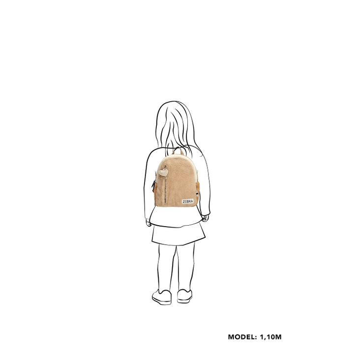 Daniel Ray Zebra Trends Girls Teddy Rugzak S Beige