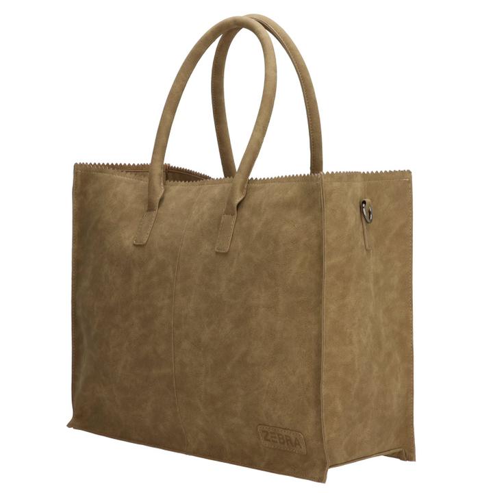 Daniel Ray Zebra Trends Lisa XL Shopper Olijfgroen