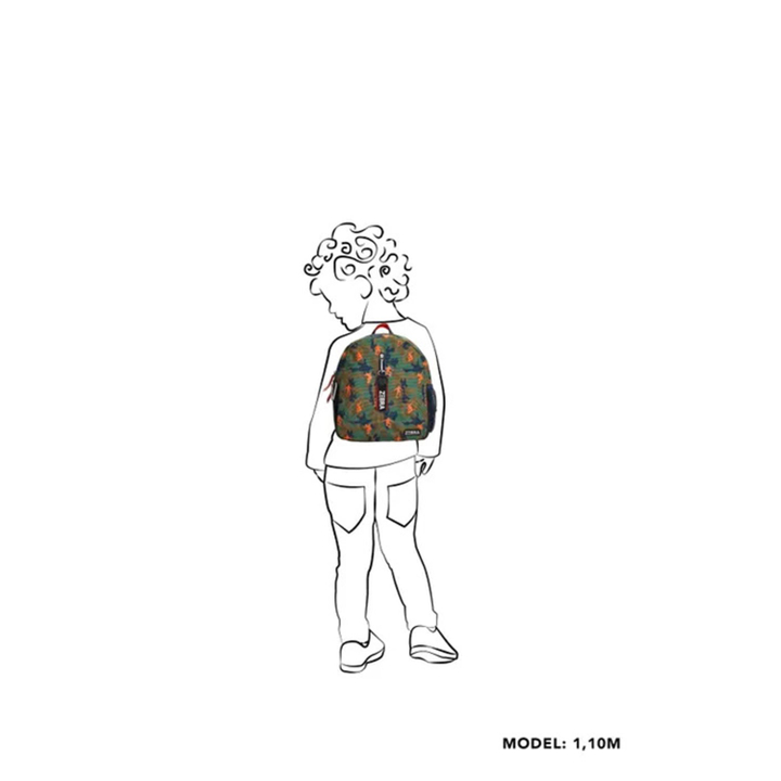 Daniel Ray Zebra Trends Mason Rugzak Legergroen