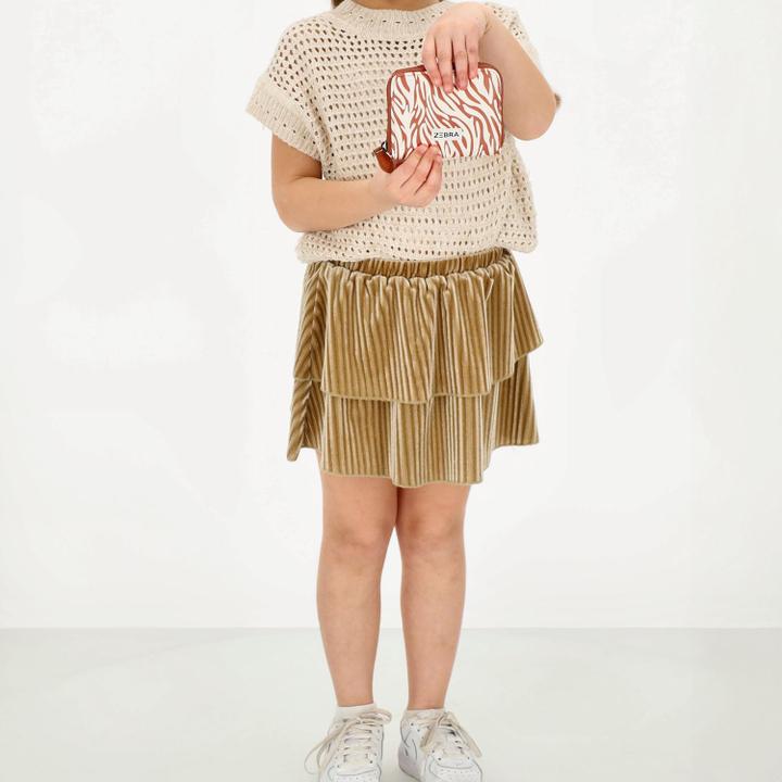 Daniel Ray Zebra Trends Saar Wallet Zebra Brown