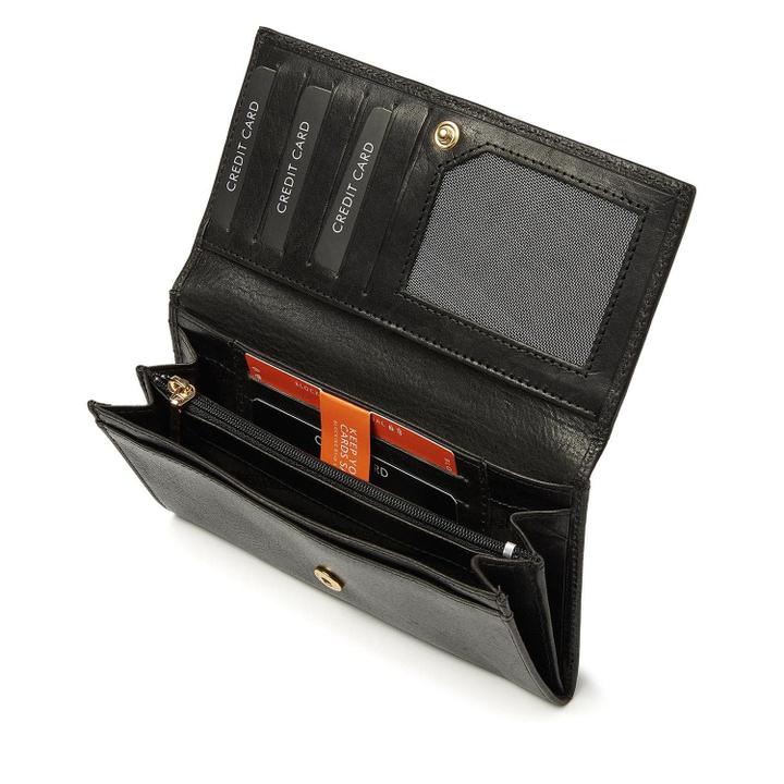 Daniel Ray DR Amsterdam Milan Ladies Wallet 28159 Black